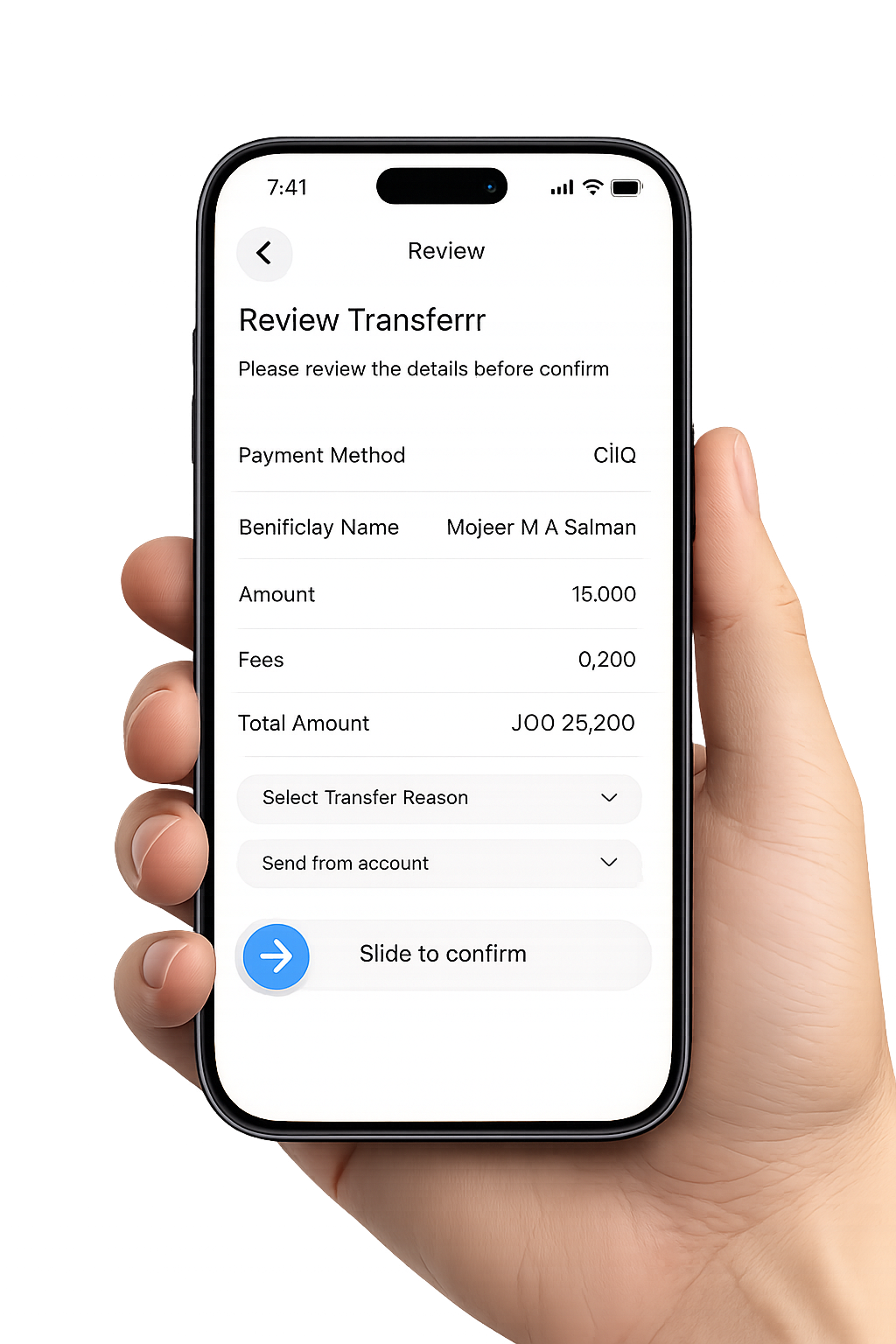 Walyt security review screen preview