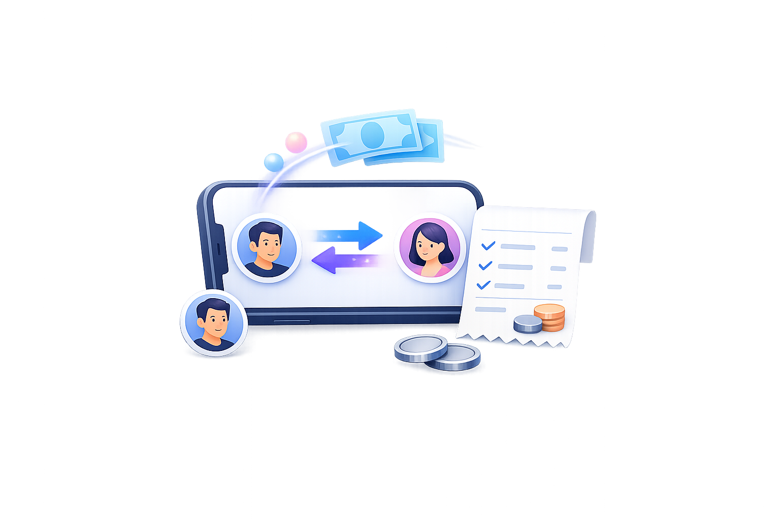 Walyt wallet dashboard and quick transfers